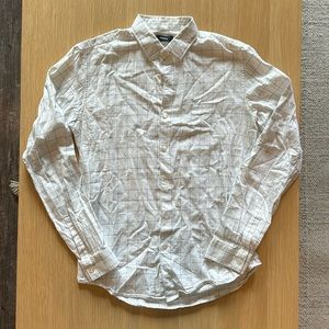 Theory White Buttondown